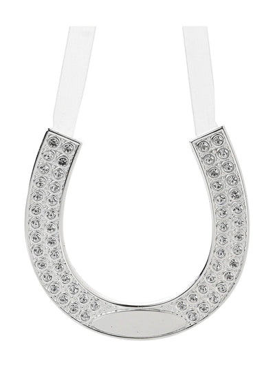 Next JULIANA Widdop Silver Amore Horse Shoe with Engraving Plate- Buy online at McGrocer