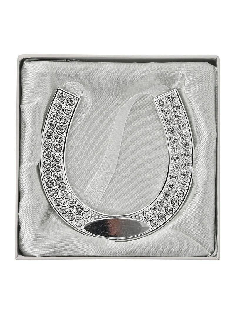 Widdop Amore horseshoe ornament with engraving plate, imported from the UK