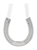 Widdop Amore horseshoe ornament with engraving plate, imported from the UK