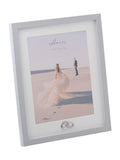 Amore by Juliana grey portrait frame with rings 8x10 - British product