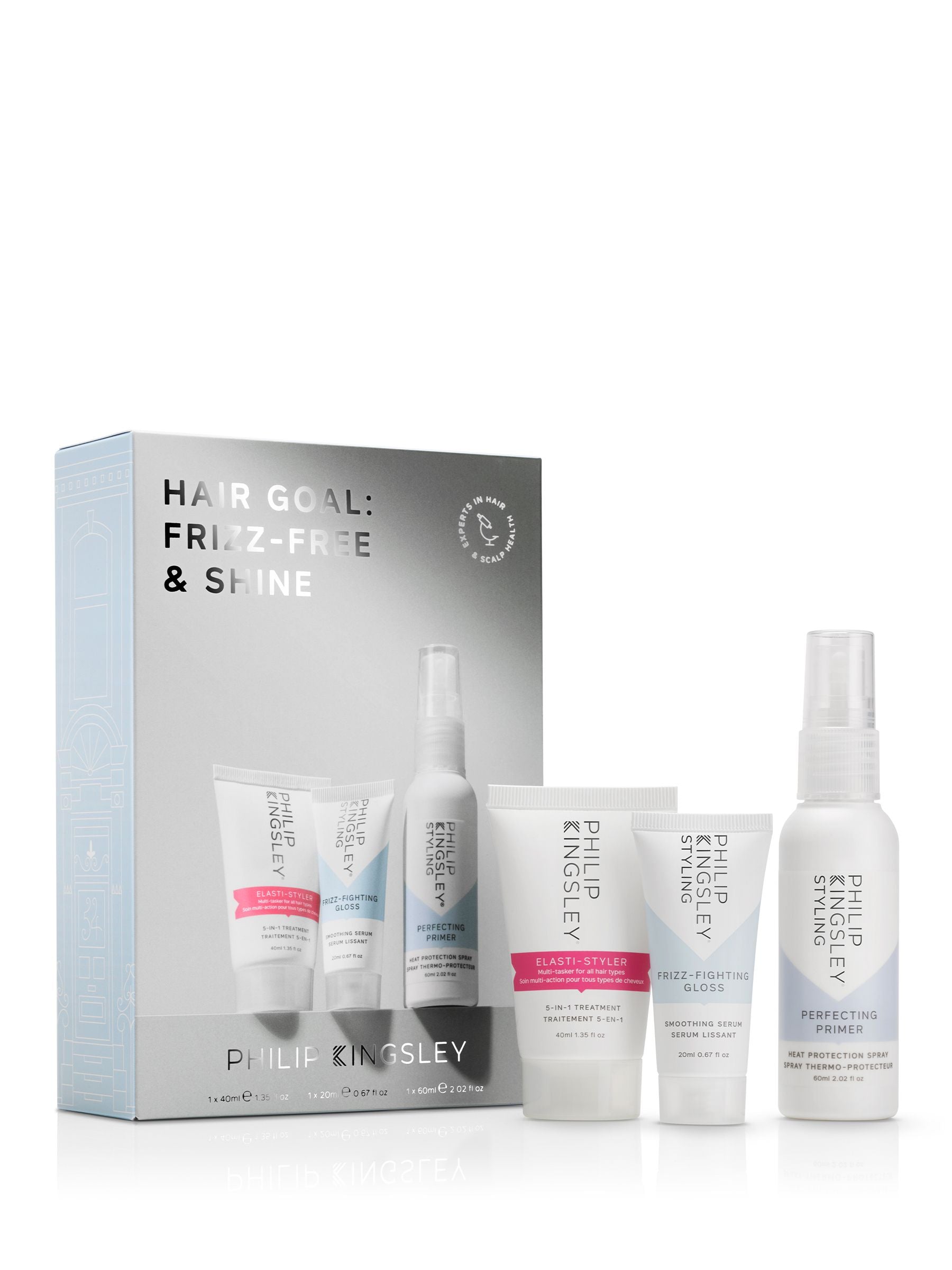 Philip Kingsley Hair Goal: No More Frizz Gift Set (Worth Over £37)