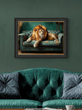 Artko Black Regal Recline framed art 59x79cm - British product