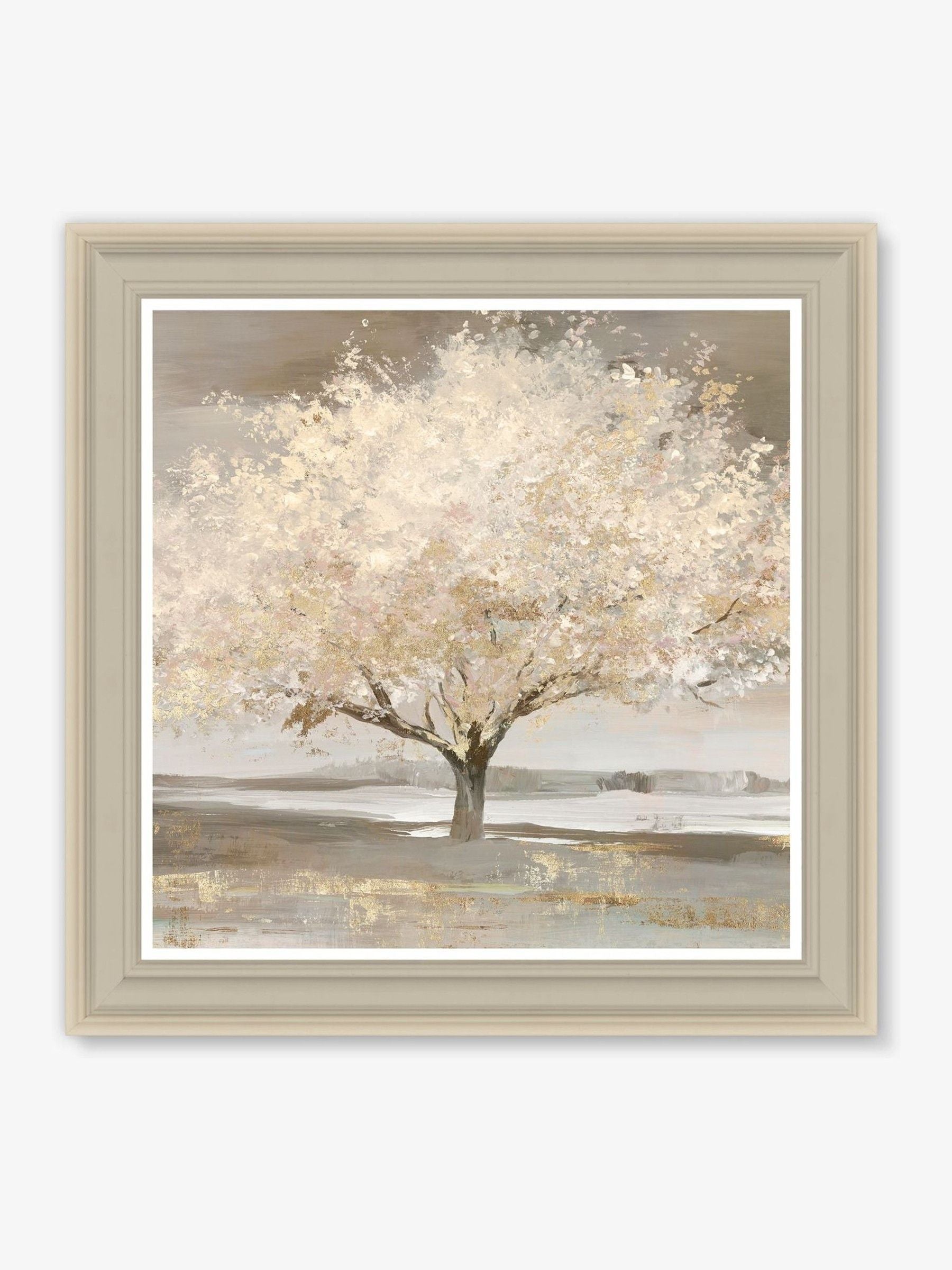 Artko forest wonderland framed art with taupe frame - British product