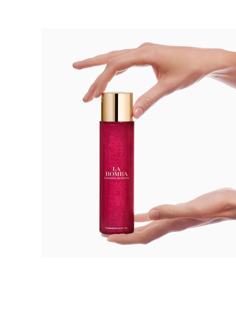 Carolina Herrera La Bomba Shimmering Body Oil 150ml - British product