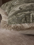 N. Premium green paisley cushion 50x50cm (British brand)