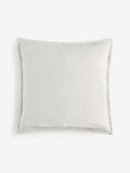 Woven ikat cushion black white 50x50cm, UK version