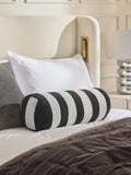 Chenille Stripe Cushion Sage Green 50 x 50cm