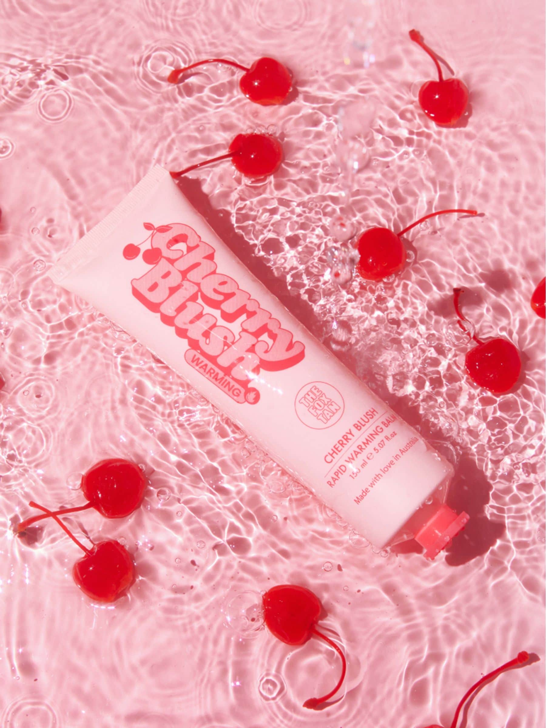 The Fox Tan Cherry Blush tan accelerator balm 150ml (British brand)