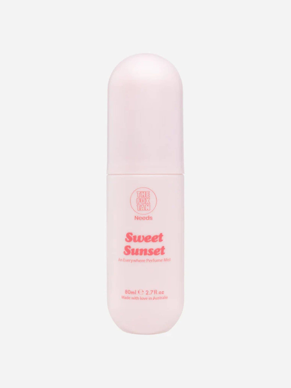 The Fox Tan Pink Everywhere Perfume & Body Mist 80ml (British brand)
