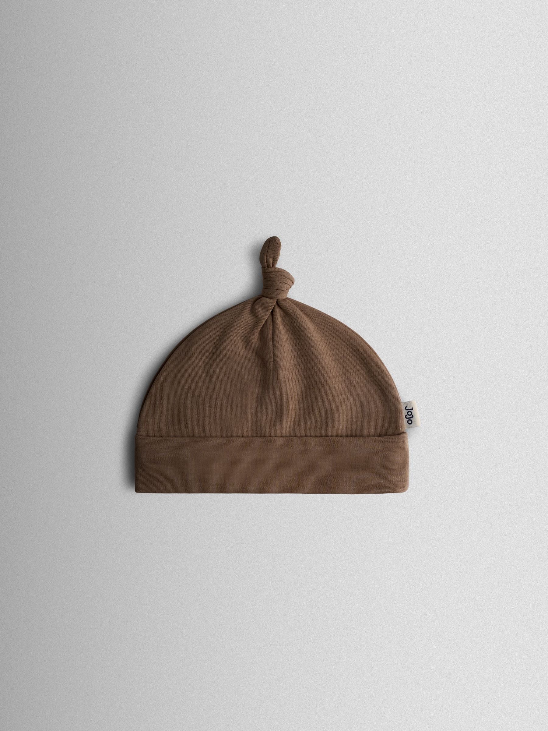 JoJo Maman Bébé baby hat 3-pack brown (British brand)