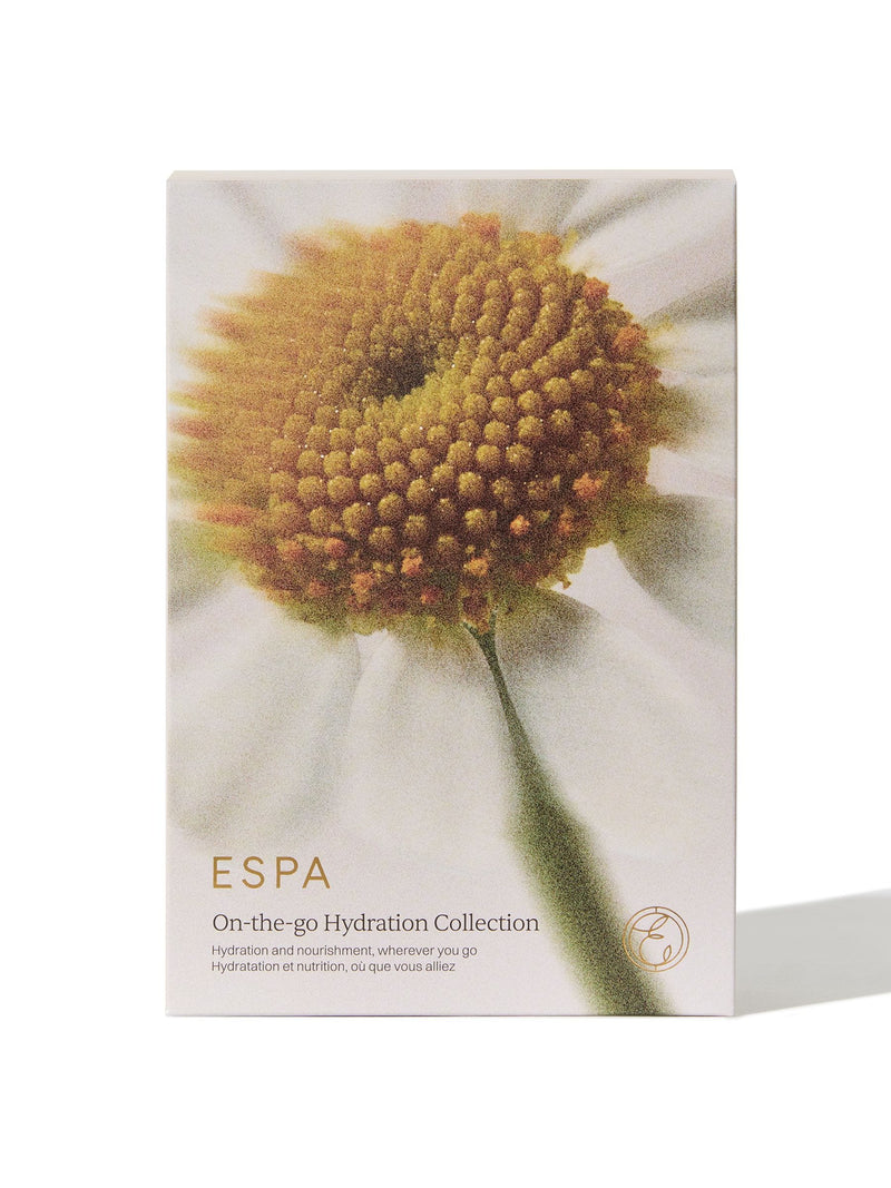 ESPA travel skincare hydration collection - British product