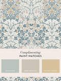 William Morris wallpaper Meadow Blackthorn 10m (British brand)