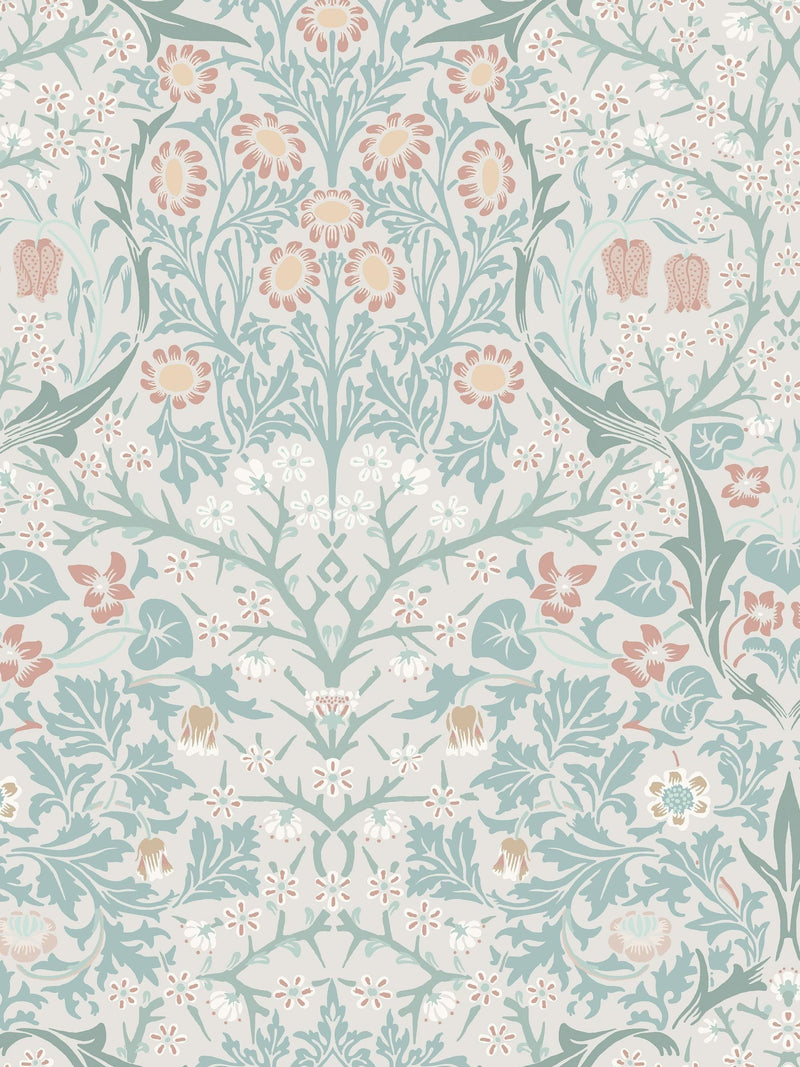 William Morris wallpaper Meadow Blackthorn 10m (British brand)