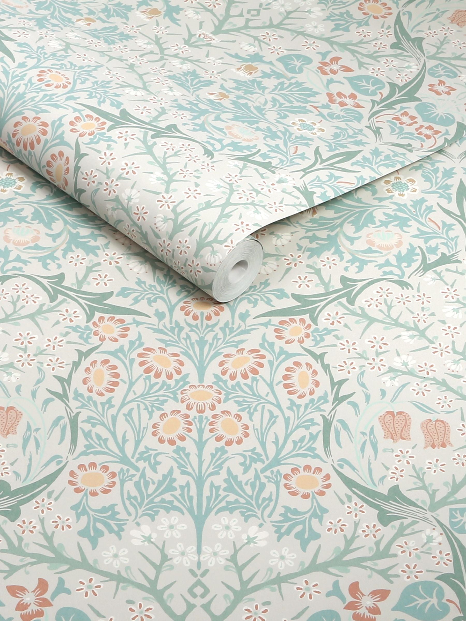 William Morris wallpaper Meadow Blackthorn 10m (British brand)