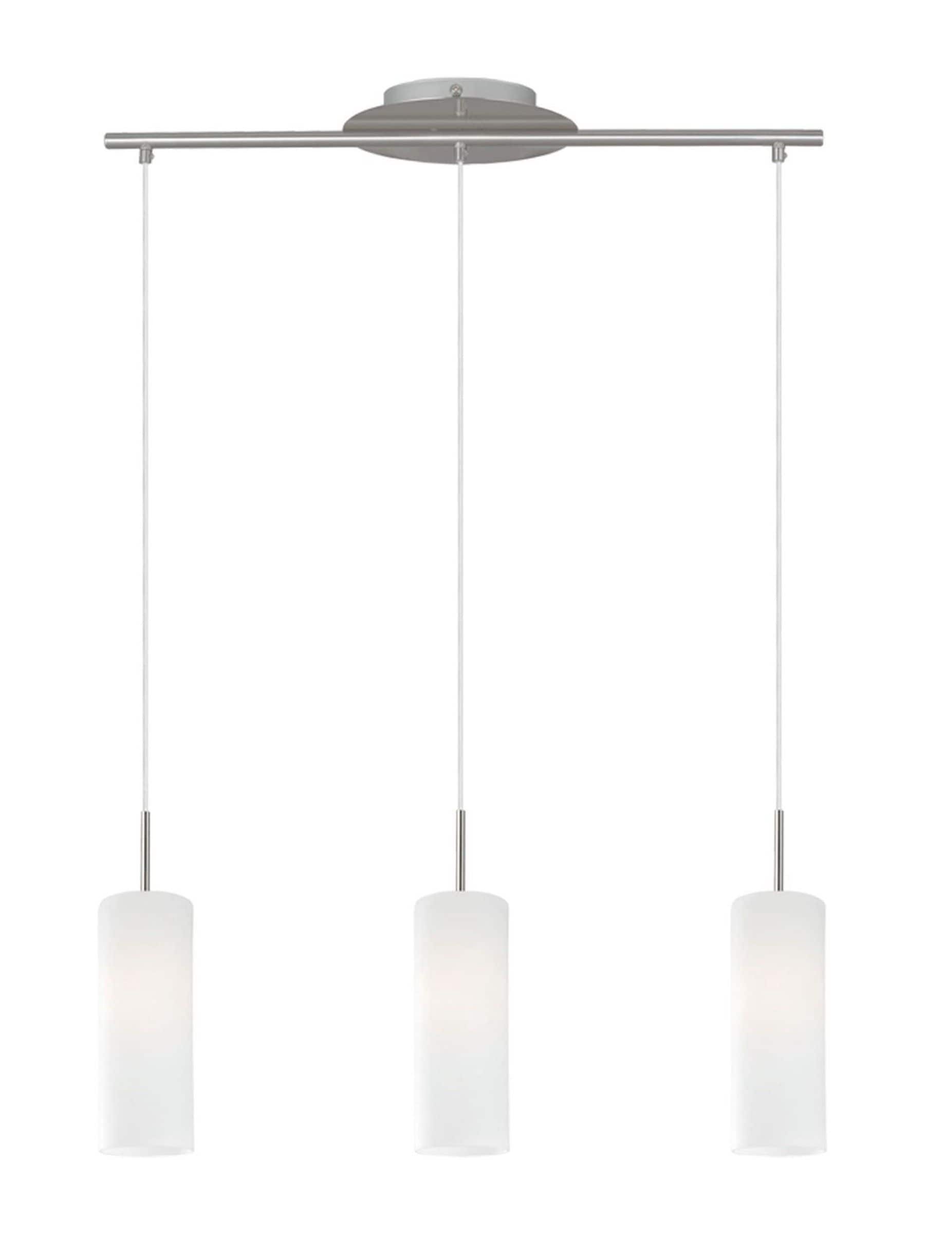 Eglo Troy 3 glass pendant light, UK version