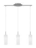 Eglo Troy 3 glass pendant light, UK version