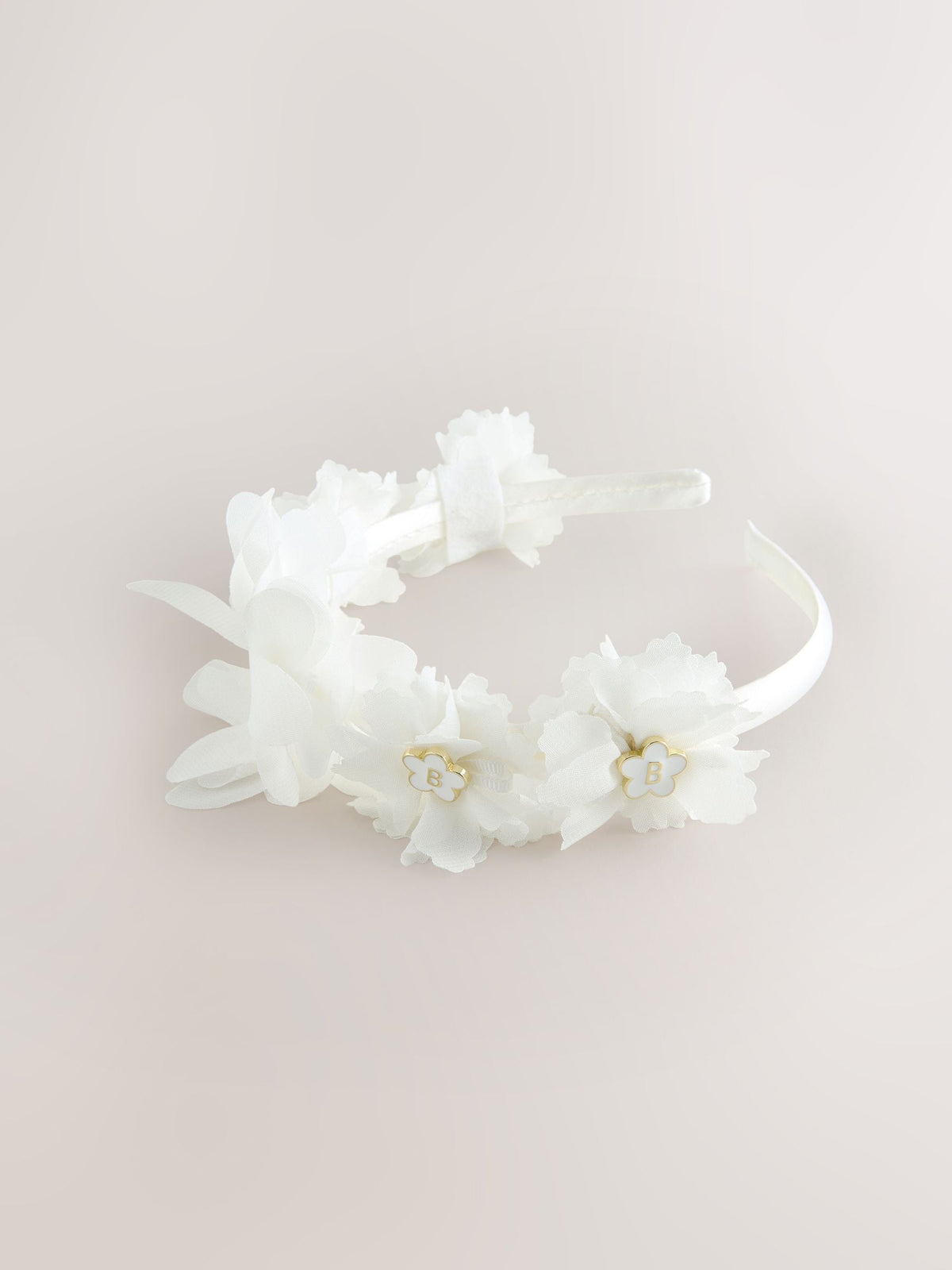 Baker by Ted Baker white corsage headband, UK version