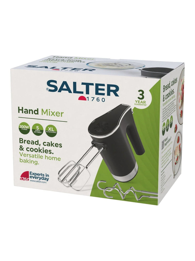 Salter Black Hand Mixer (British brand)