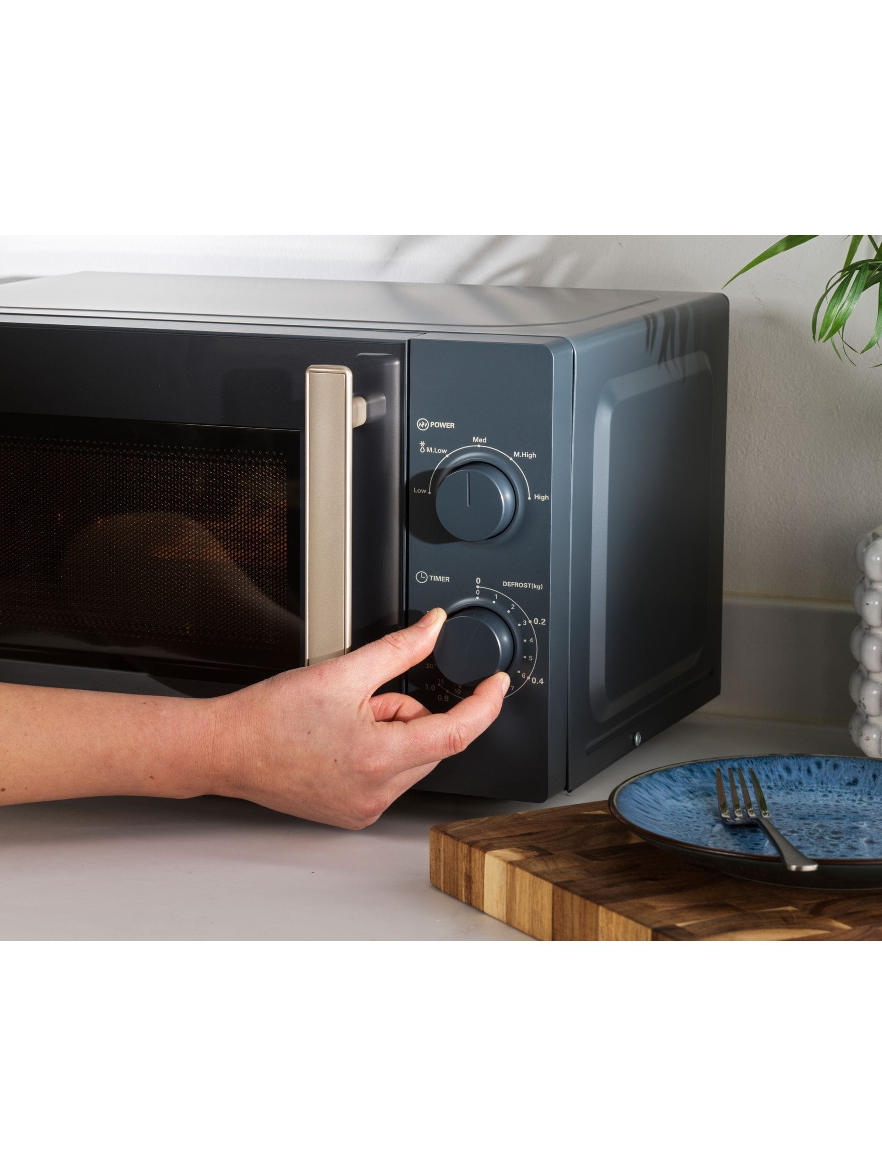 Salter Grey Marino 20L Microwave Oven (British brand)