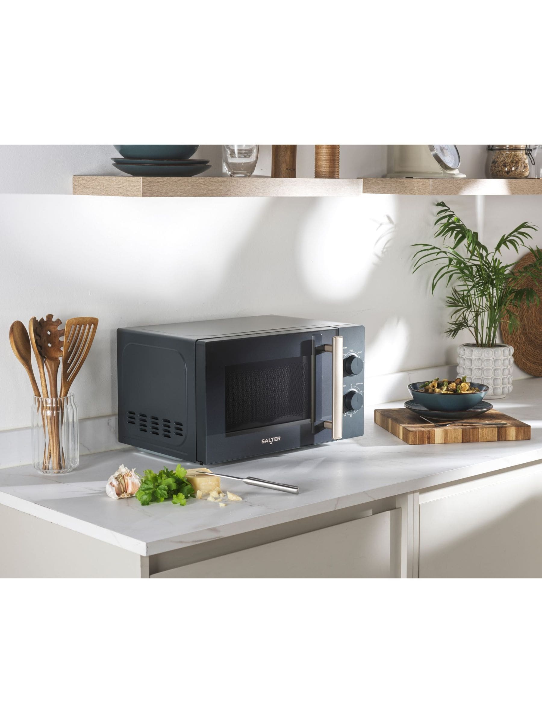 Salter Grey Marino 20L Microwave Oven (British brand)