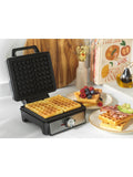 Salter Silver Aspen XL Waffle Maker