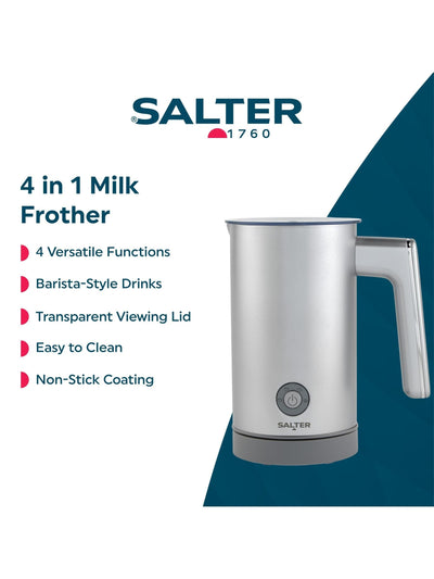 Salter Silver Aspen Milchaufschäumer