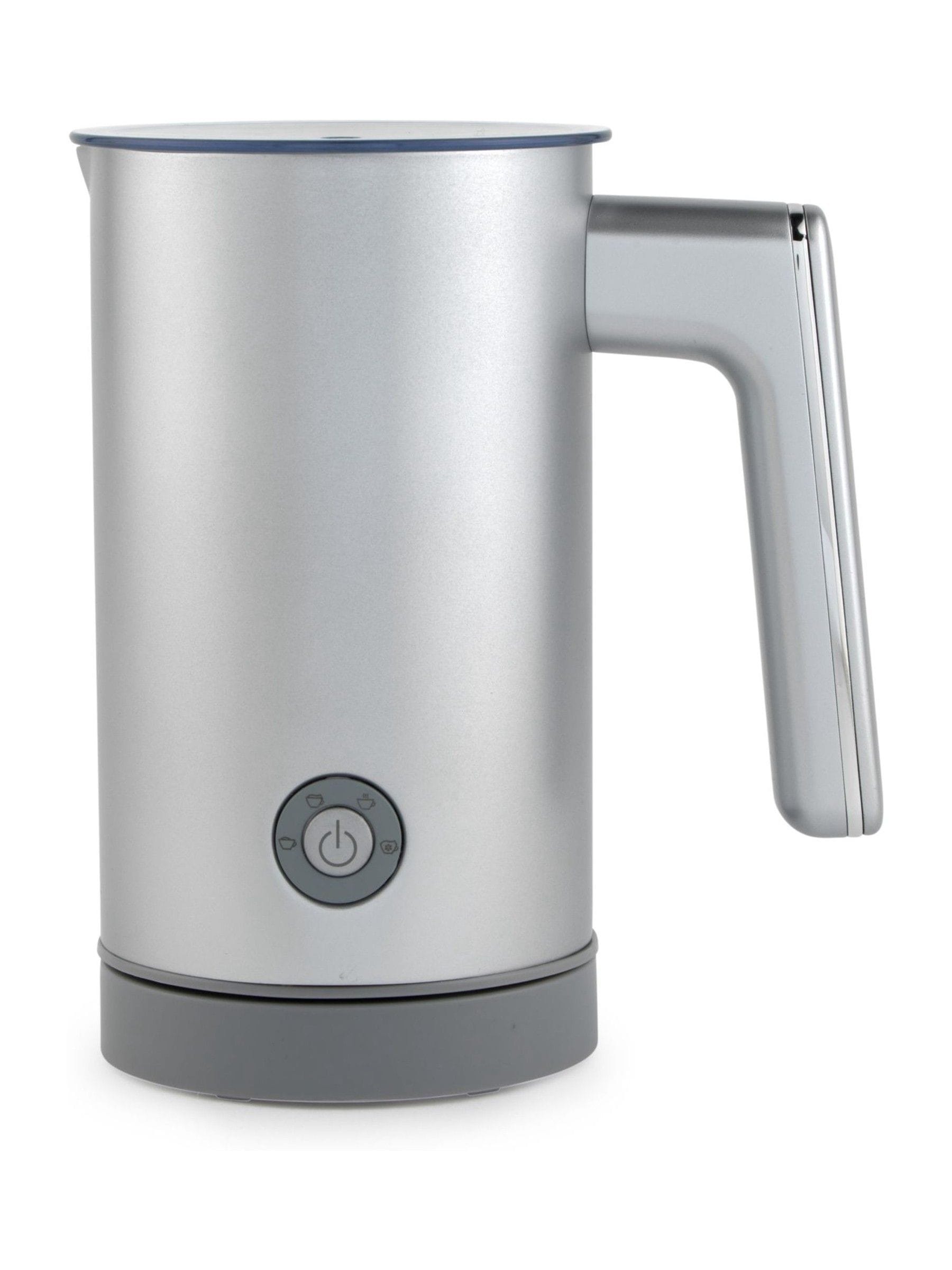 Salter Silver Aspen milk frother with 150 ml frothing capacity (British brand)