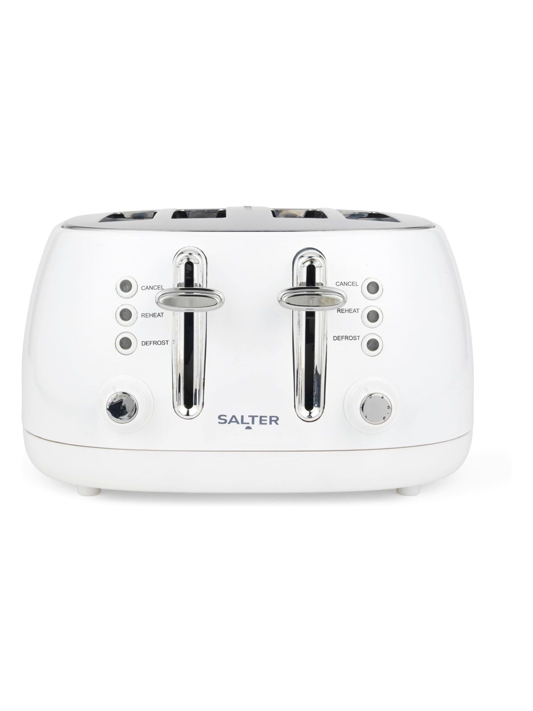 Salter White Boston 4 slice toaster (British brand)