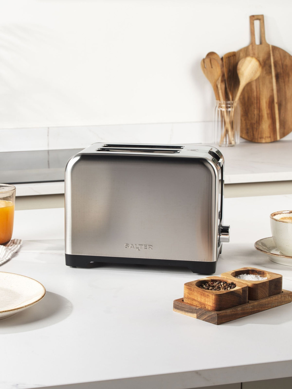 Salter Silver 2 Slice Toaster (British brand)