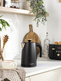 Salter Black Alchemy Rapid Boil Kettle 1.7L (British brand)