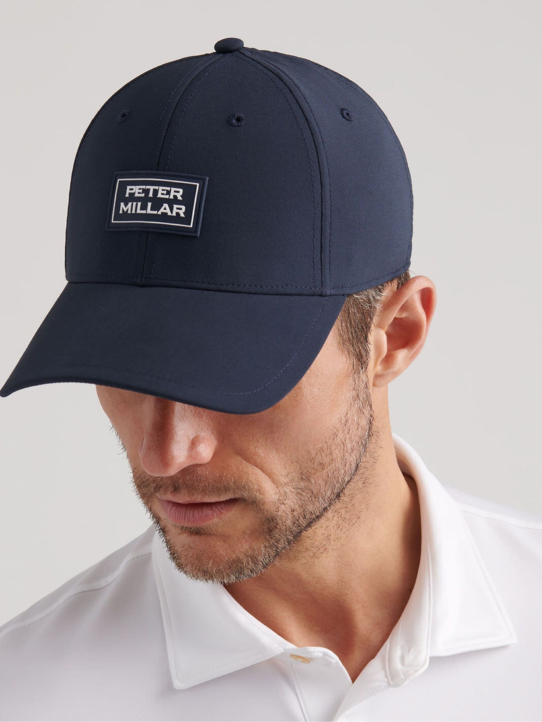 Peter Millar blue performance hat, UK version
