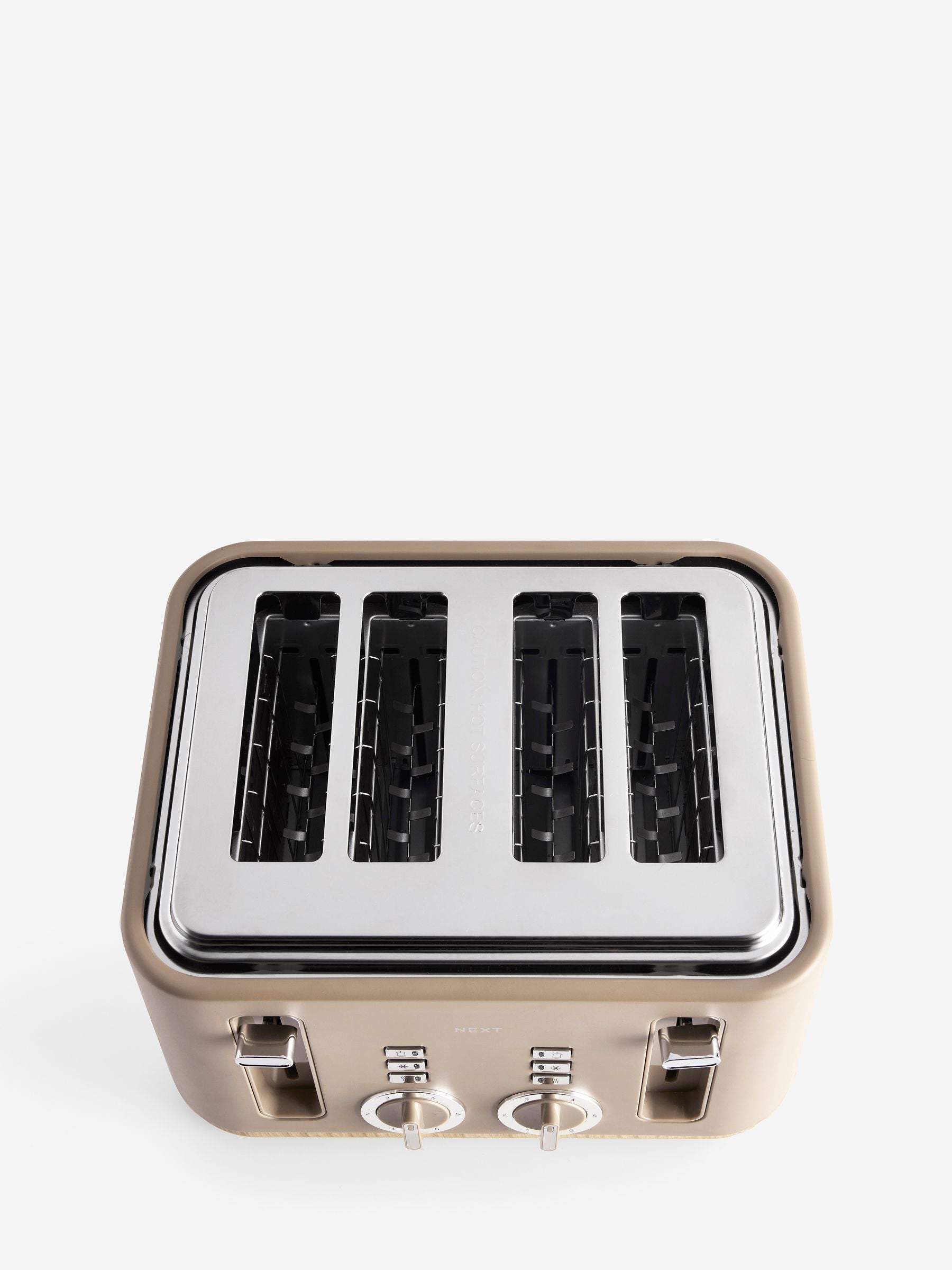 Chocolate Brown Bronx 4 Slice Toaster
