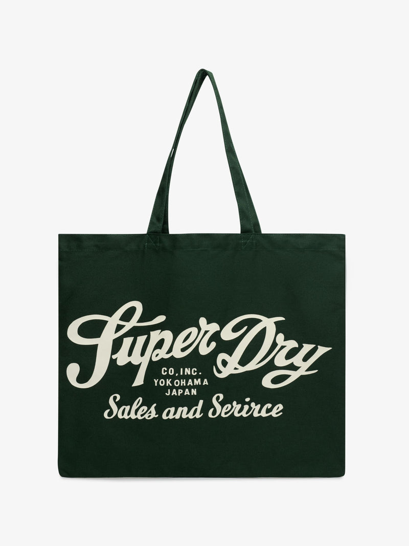 Superdry Green Tote Bags