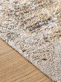 Elena abstract rug champagne gold neutral tones (British brand)