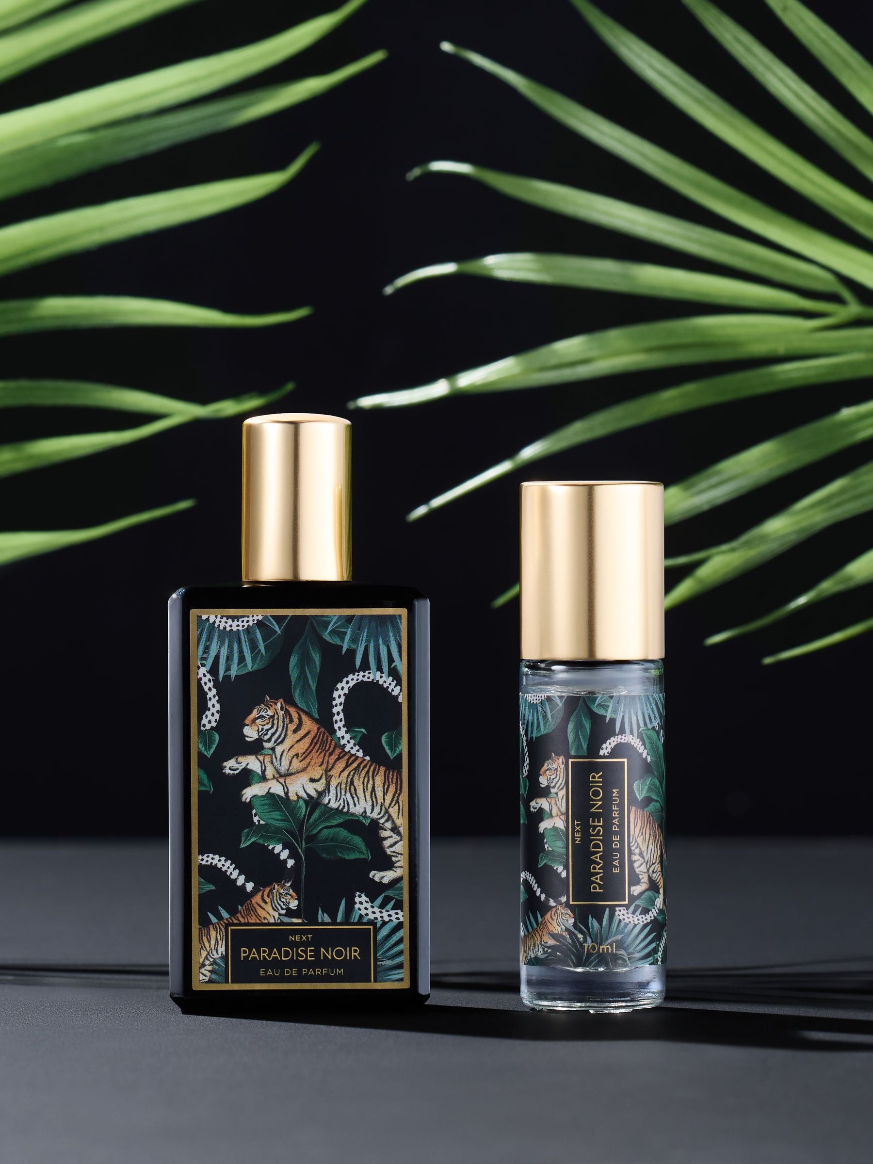 Paradise Noir perfume gift set 30ml and 10ml (British brand)