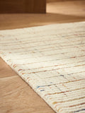 Multi abstract tufted rug runner (British brand)