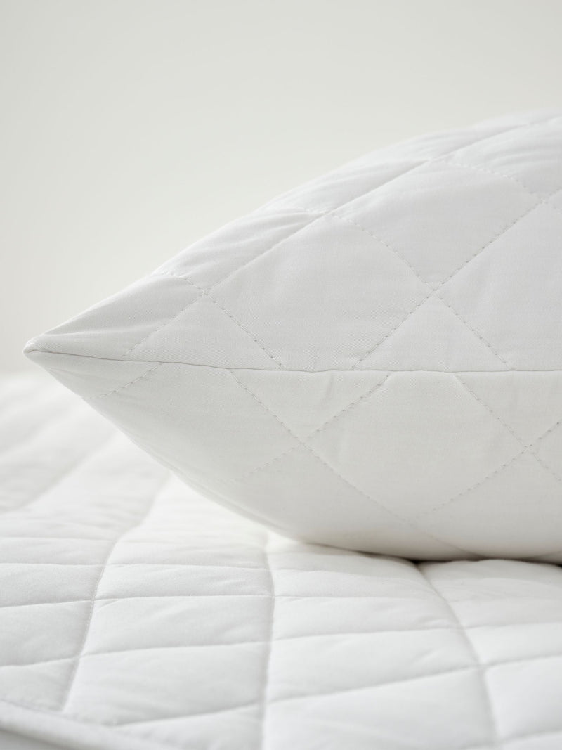 Martex cotton quilted mattress and pillow protector set, imported from the UK
