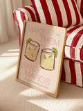 We Are Proper Good Spicy Margs art print (British brand)