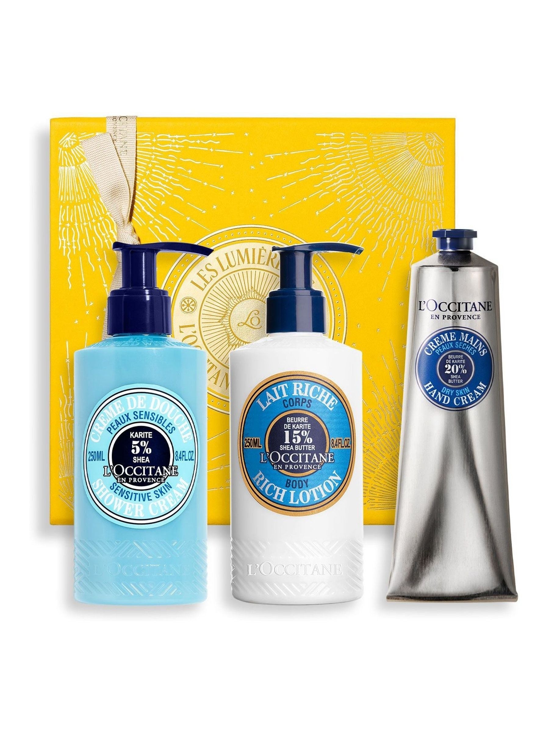 L'Occitane Shea Butter Body Care Collection, UK version