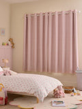 Jojo Maman Bébé pink gingham blackout lined curtains - British product
