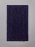 The Set 3 Pack Navy/White Textured Bobble Bath Mats