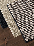 Bobble bath mat set 3 pack black and natural, UK version