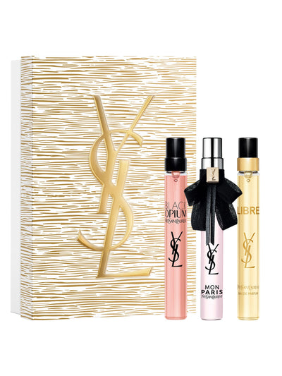 Next Yves Saint Laurent Black Opium Mon Paris and Libre 3x10ml Eau de Parfum Gift Set- Buy online at McGrocer