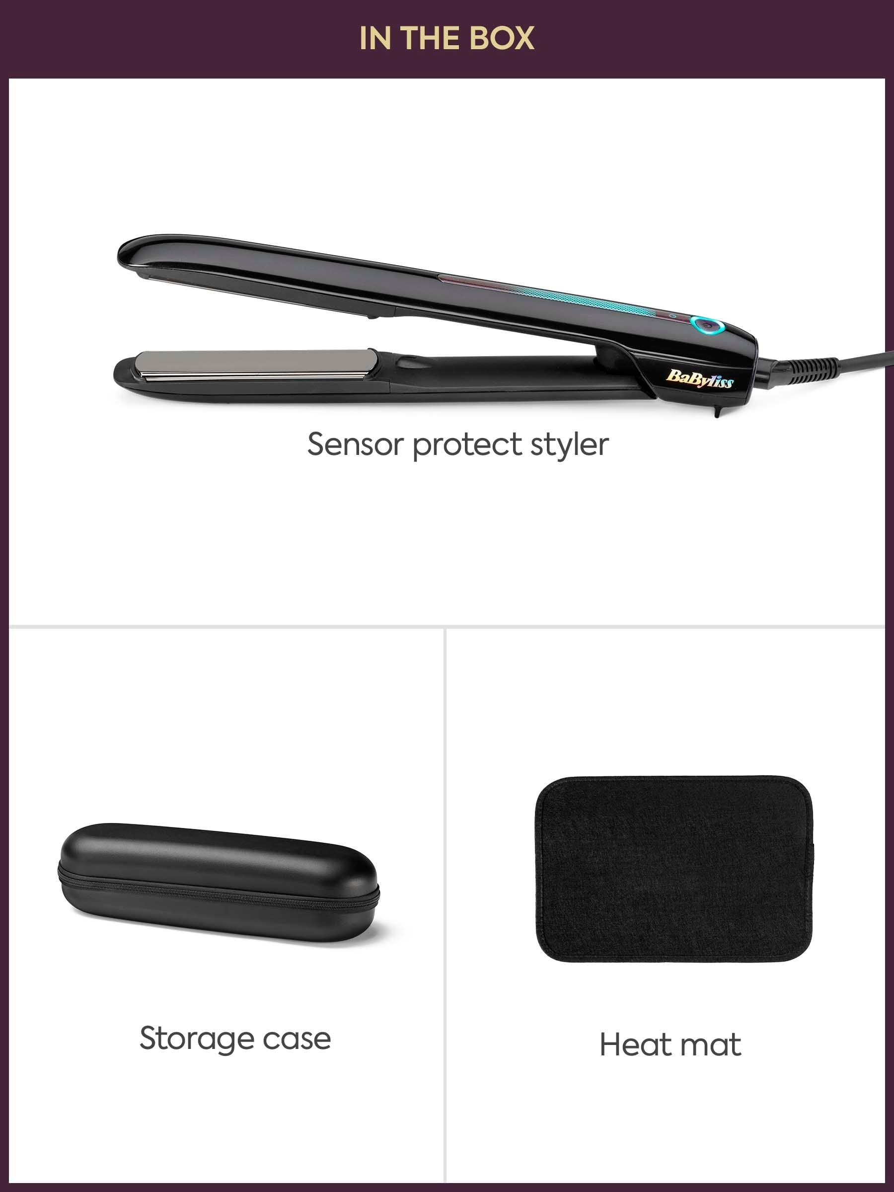 Babyliss Sensor Protect hair straightener, imported from the UK