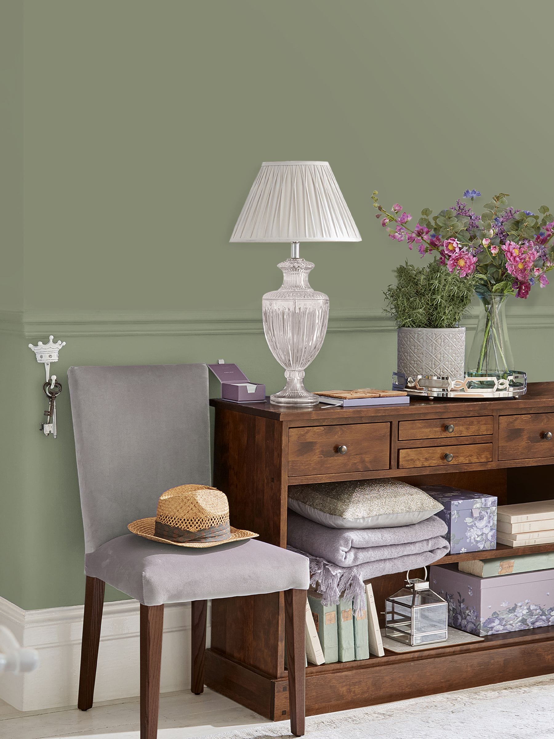 Laura Ashley Hedgerow Matt Emulsion Peel & Stick Paint Sample