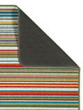 My Mat green stripe doormat runner in Candy design (British brand)