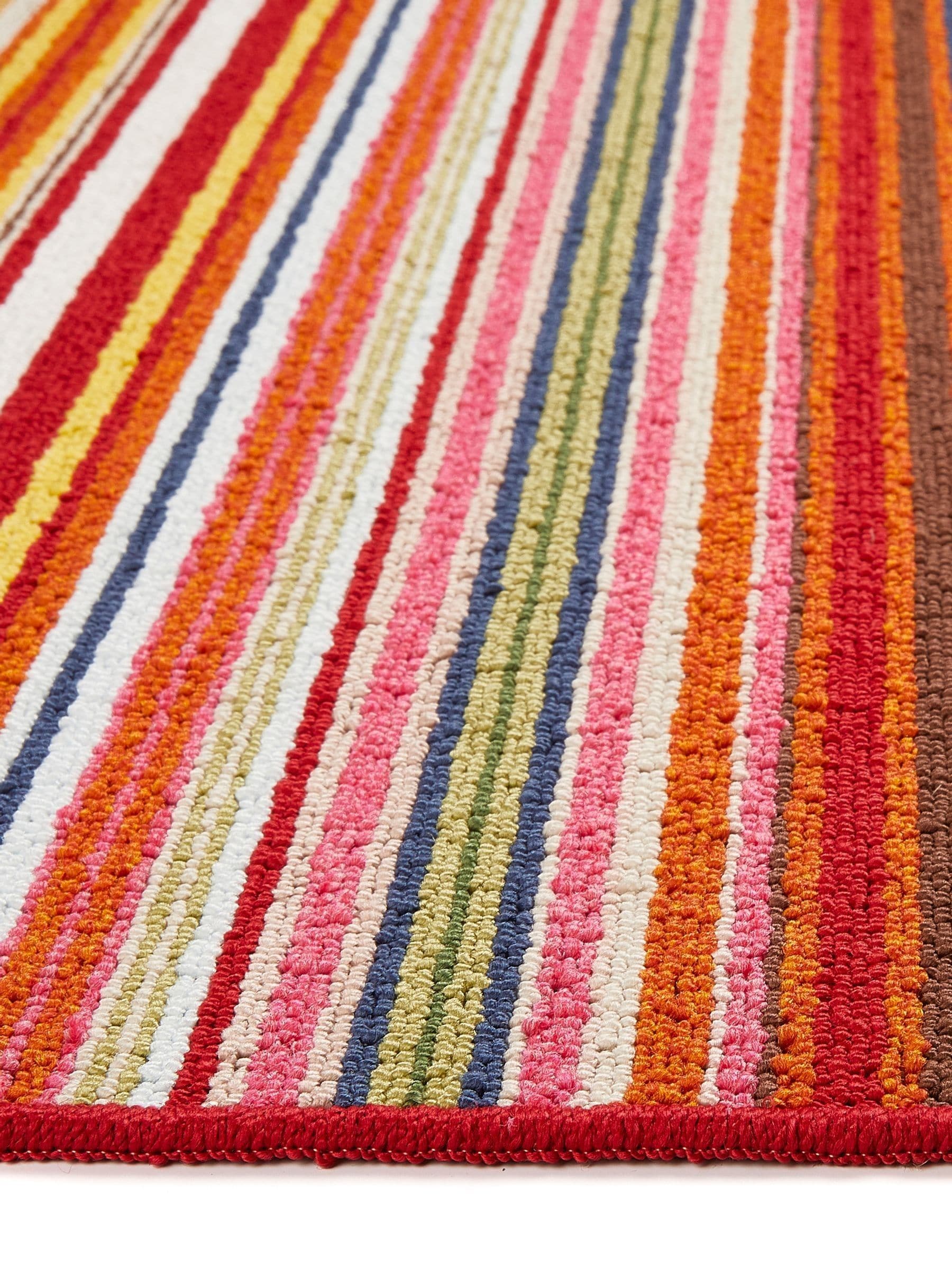 My Mat Candy Multi Bright Stripe runner, imported from the UK