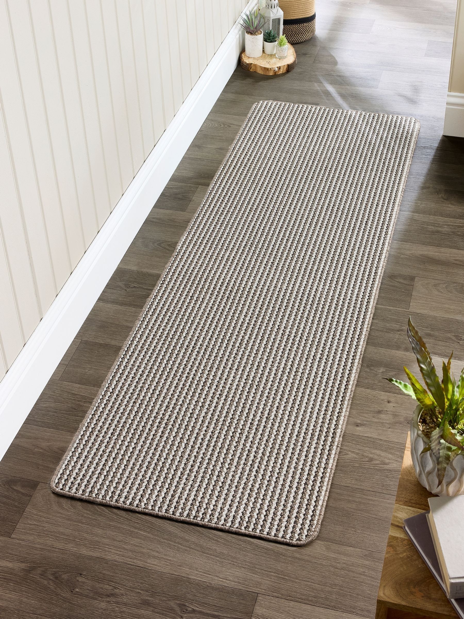 My Mat Twist Stripe Runner in natural - British product