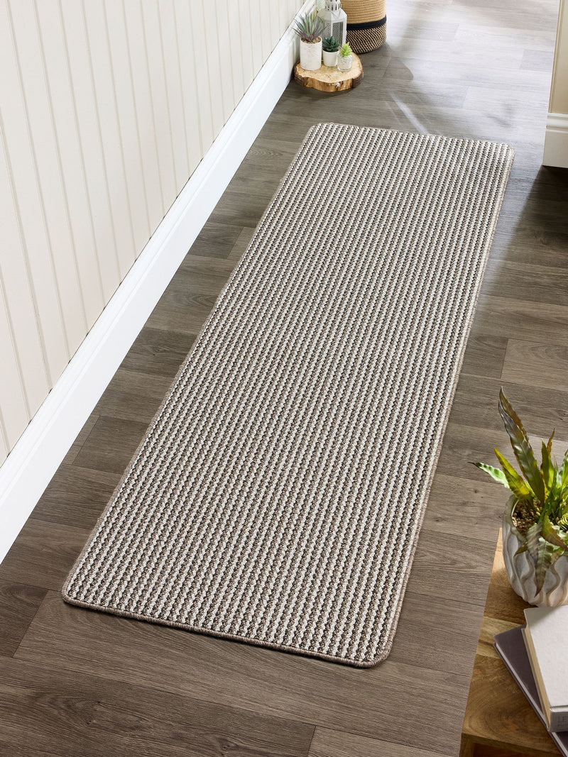 My Mat Twist Stripe Runner in natural - British product