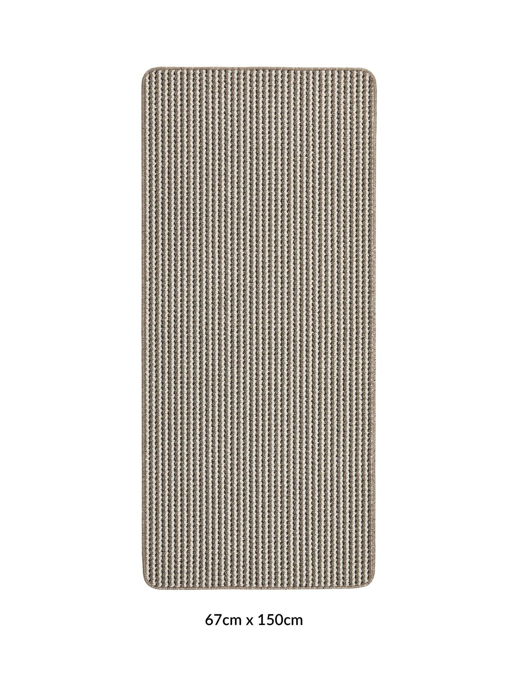 My Mat Twist Stripe Runner in natural - British product